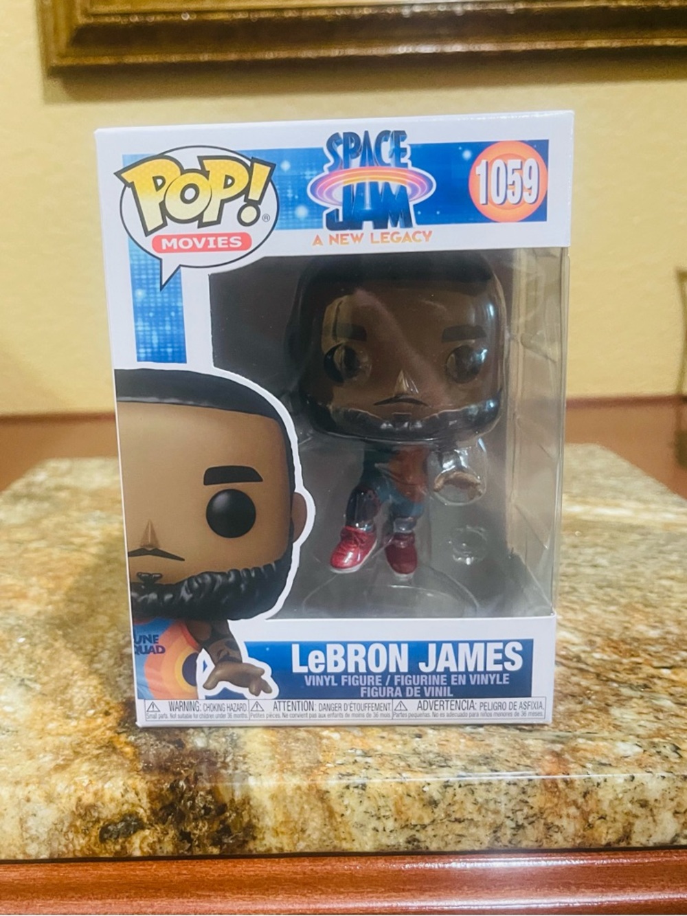 Funko LeBron James Pop! Figure - Blue, Red